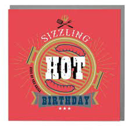 Picture of SIZZLING HOT BIRTHDAY BLANK INSIDE CARD